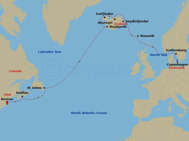 Cruise Map
