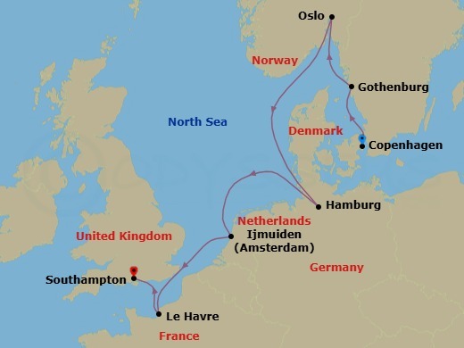 Cruise Map