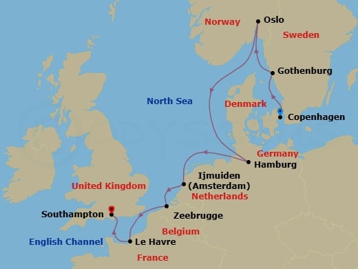 Cruise Map