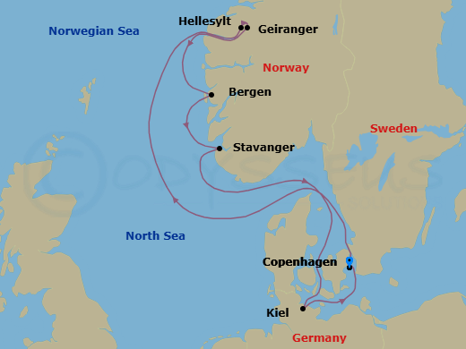 Cruise Map