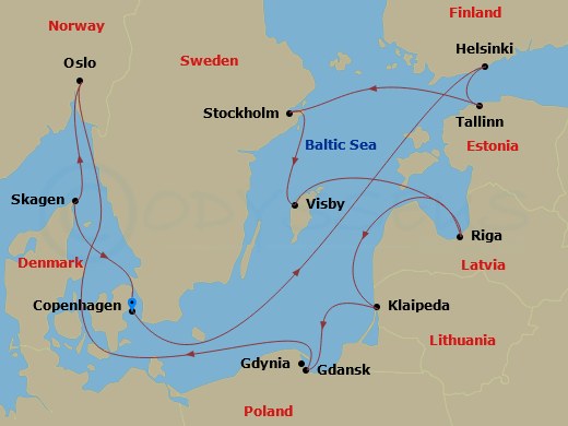 Cruise Map