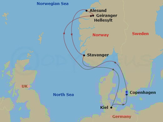 Cruise Map