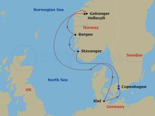 Cruise Map
