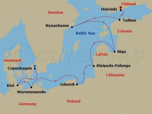 Cruise Map