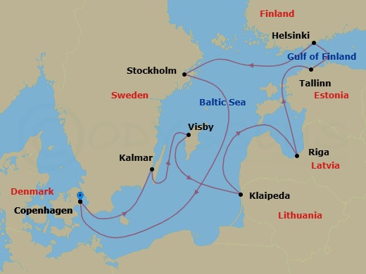 Cruise Map