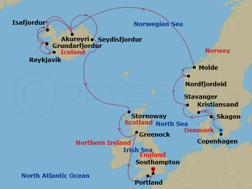 Cruise Map