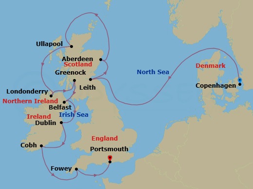 Cruise Map