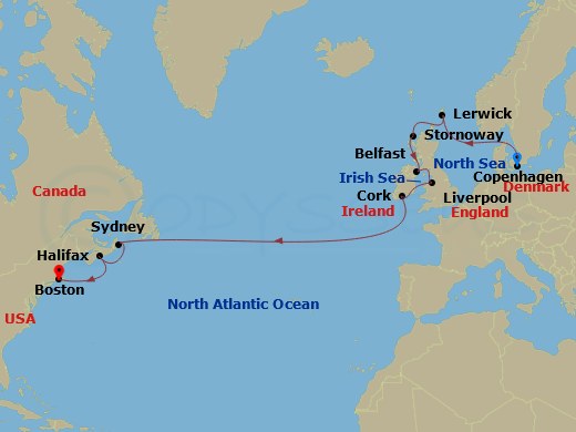 Cruise Map