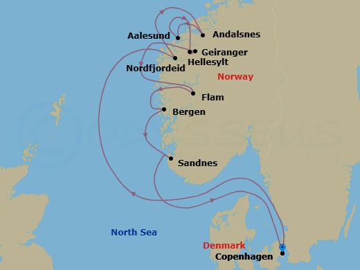 Cruise Map