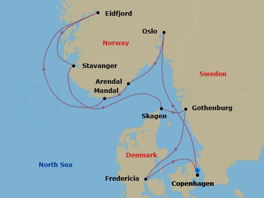 Cruise Map