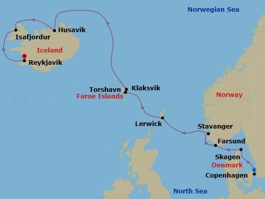 Cruise Map