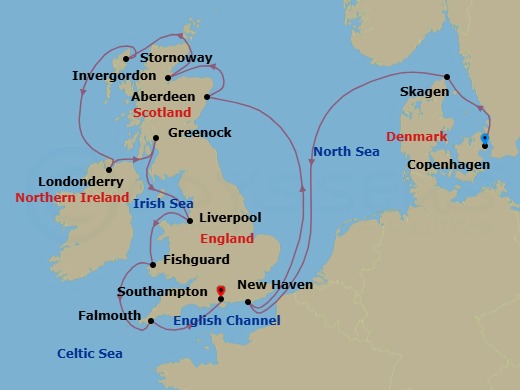 Cruise Map