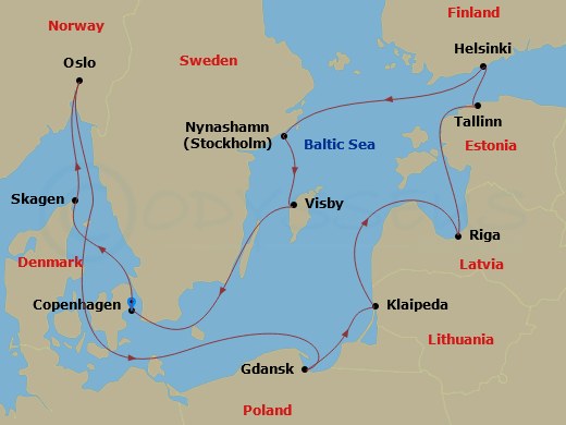 Cruise Map