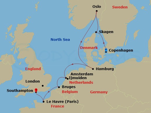 Cruise Map