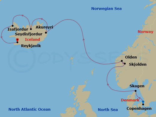 Cruise Map