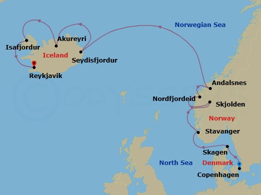 Cruise Map
