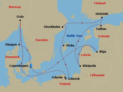 Cruise Map