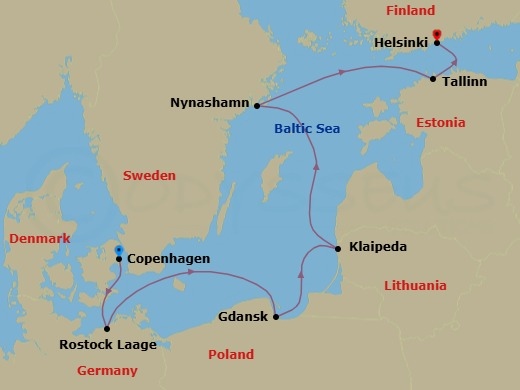 Cruise Map