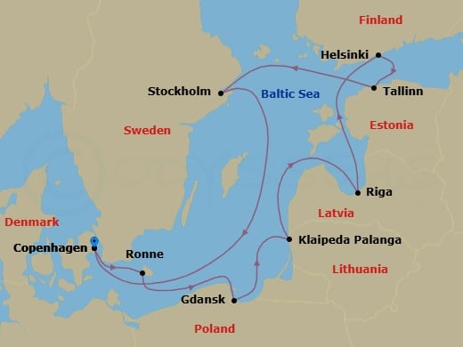 Cruise Map