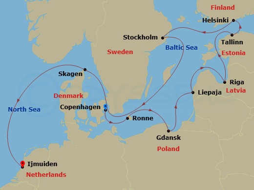 Cruise Map