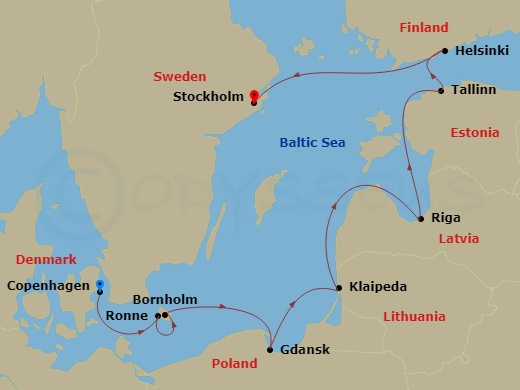 Cruise Map