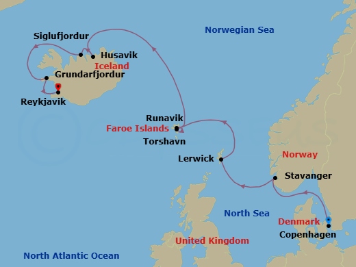 Cruise Map