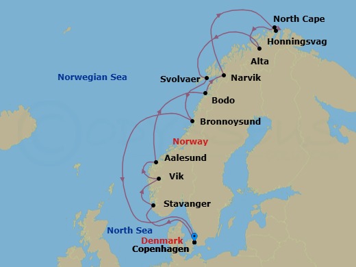 Cruise Map