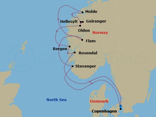 Cruise Map