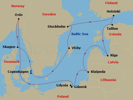 Cruise Map