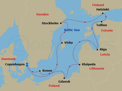 Cruise Map