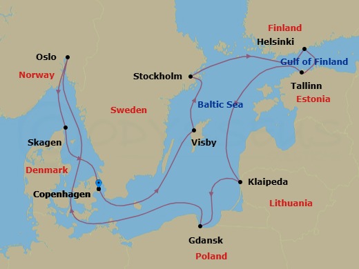 Cruise Map