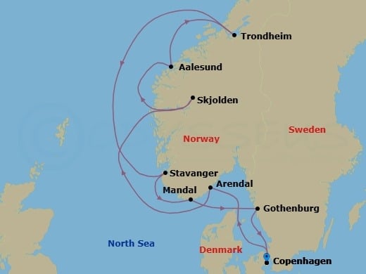 Cruise Map