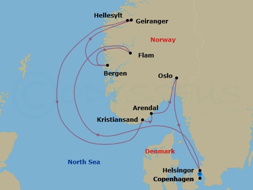 Cruise Map