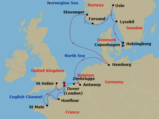 Cruise Map