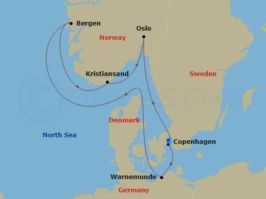 Cruise Map