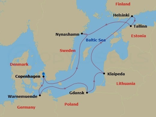 Cruise Map