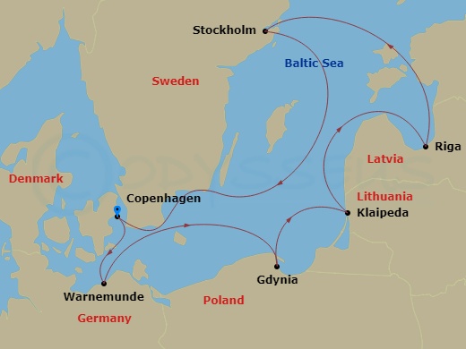 Cruise Map