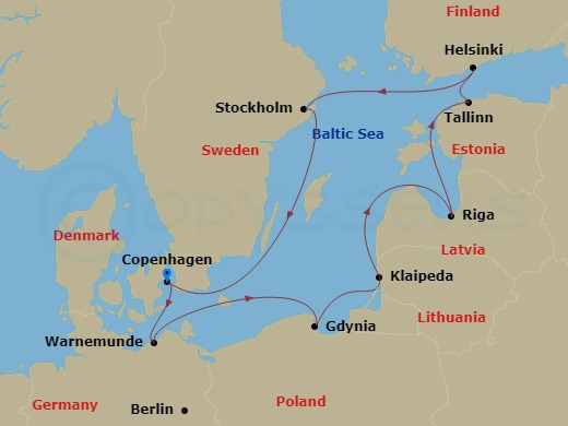 Cruise Map
