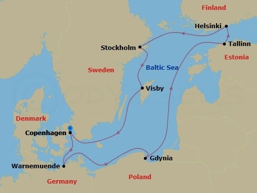 Cruise Map