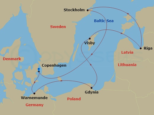 Cruise Map