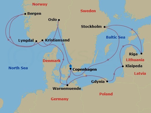 Cruise Map