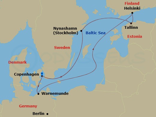 Cruise Map