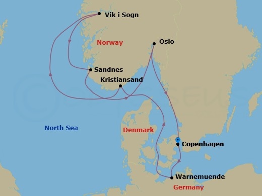 Cruise Map