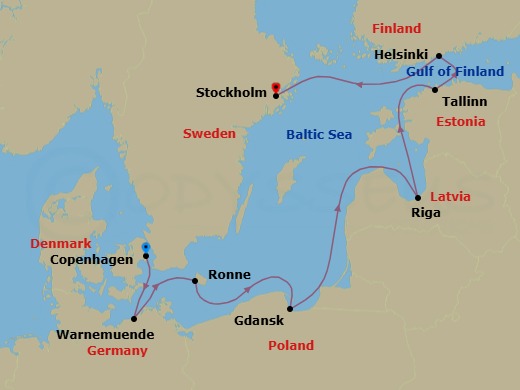Cruise Map