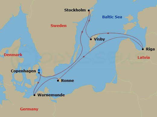 Cruise Map