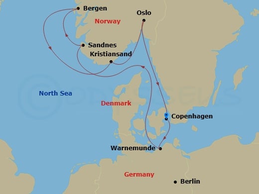 Cruise Map