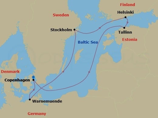 Cruise Map