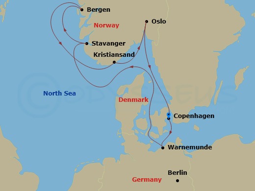 Cruise Map