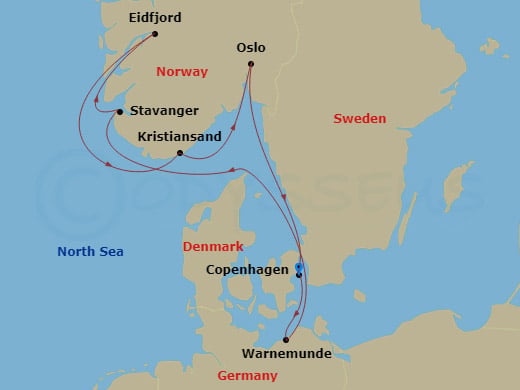 Cruise Map