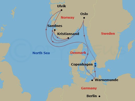 Cruise Map
